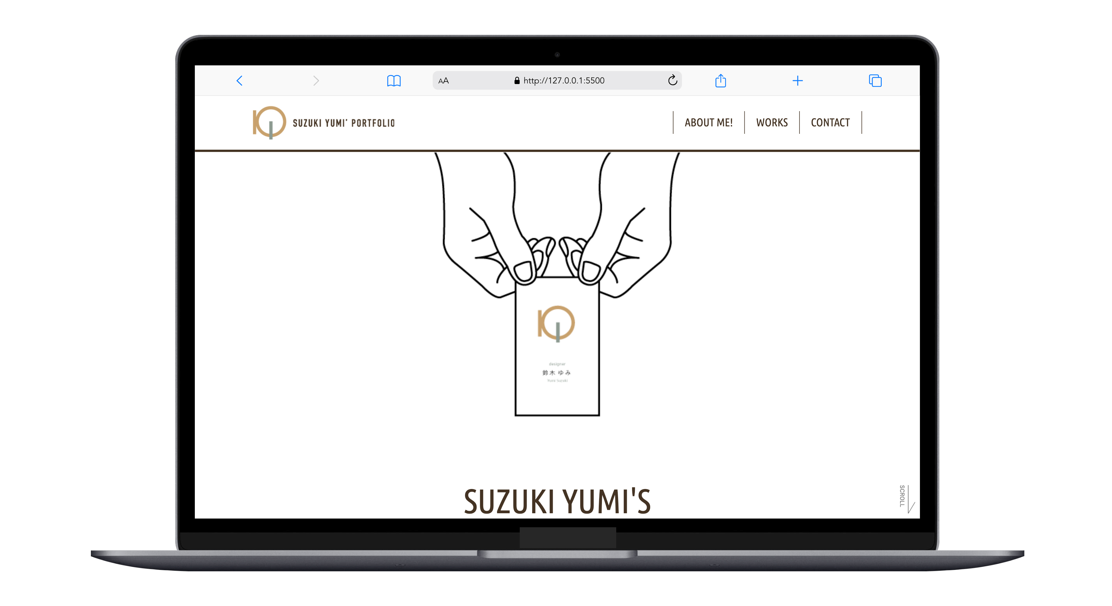 ポートフォリオサイト